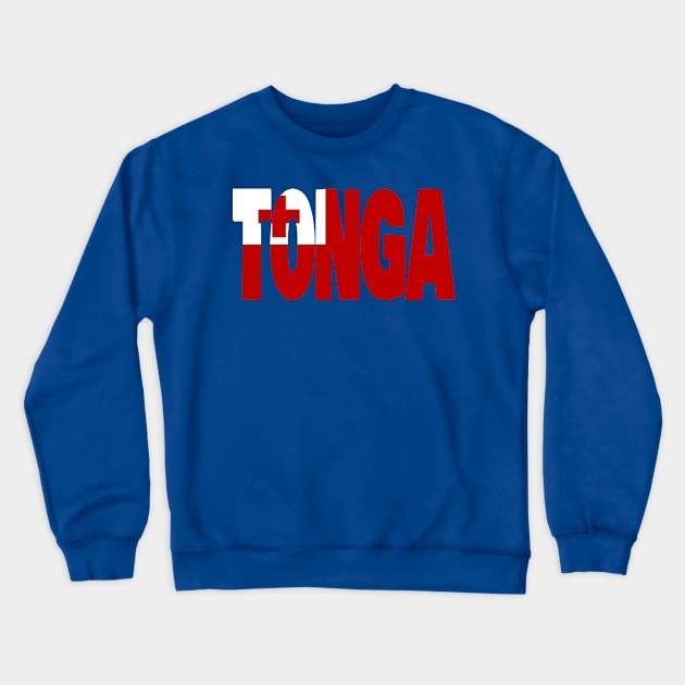 Tonga Crewneck Sweatshirt by Kuni Art